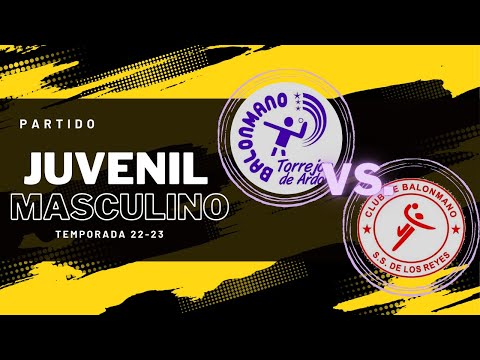 PARTIDO JUVENIL MASCULINO. TEMPORADA 22/23. TORREJÓN  vs BM SANSE - 23/10/2022