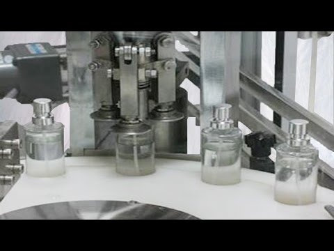Fully automatic perfume bottle filling machine