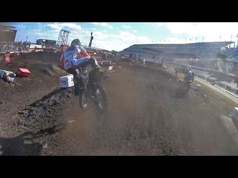 Battle: Austin Forkner & Cameron McAdoo at 2016 Daytona RCSX - Sony Action Cam