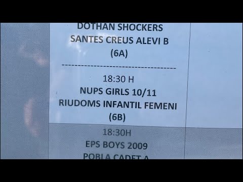 NuPS T10 - Riudoms, ke 11.10. Ystävyysottelu (Salou, Espanja)