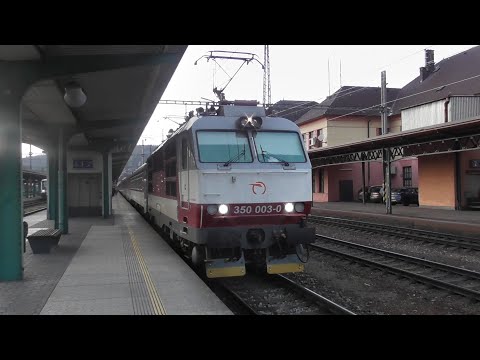 ZSSK 350.003 - EC 221 Valašský expres - Česká Třebová - 21.2.2024