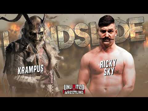Krampus vs. Ricky Sky | Unlimited Wrestling Landslide 2021