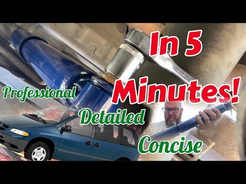 Rear Shocks! Dodge Grand Caravan, Chrysler Town, and Country & Plymouth Voyager ￼