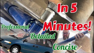 Rear Shocks! Dodge Grand Caravan, Chrysler Town, and Country & Plymouth Voyager ￼