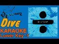 Ed Sheeran - Dive Lower key -1 [karaoke]