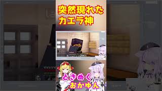 唐突に表れたカエラに心ときめく猫又おかゆ【ホロライブ切り抜き/猫又おかゆ】#shorts