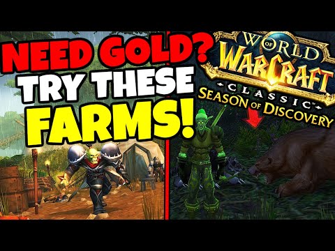 Two Goldfarms You Need To Try - Season of Discovery Goldmaking