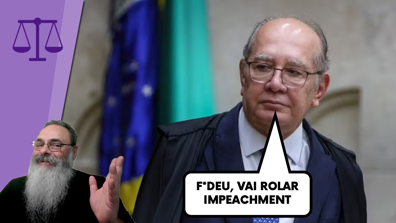 GILMAR MENDES entrega a PREOCUPAÇÃO do SUPREMO com IMPEACHMENT: "NÃO tem CHANCE"