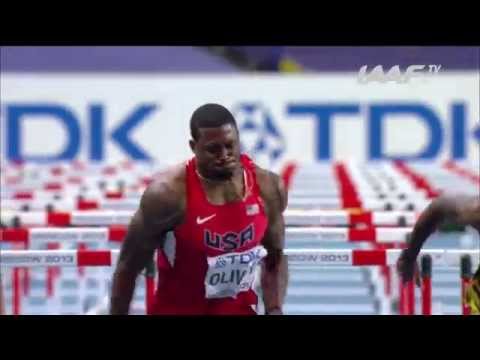 Uncut - 110m Hurdles Men Final Moscow 2013