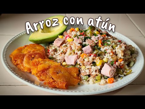 Cómo hacer ARROZ CON ATÚN 🧑🏻‍🍳 Perfecto para tú MENÚ DIARIO 👌🏻