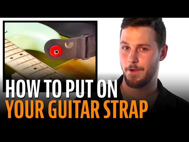 How do I attach a guitar strap? - Guitar Reviewed