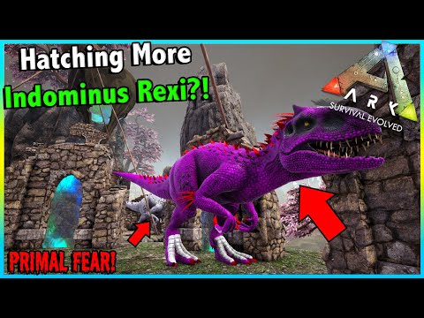 HATCHING AND RAISING OUR NEW ALPHA INDOMINUS REXES + TOXIC DODO TAMING!! || ARK PRIMAL FEAR EP 17!