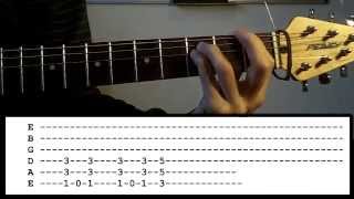 The Mephistopheles of Los Angeles- Marilyn Manson - Guitar Lesson