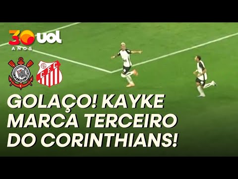 GOLAÇO DO CORINTHIANS! KAYKE TABELA COM MEMPHIS E MANDA NO ÂNGULO DO GOLEIRO DO CAPIVARIANO