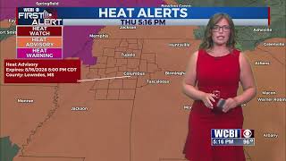 Thursday, August 13th, 2026 Evening Forecast with Chief Meteorologist Ashleigh Bryant