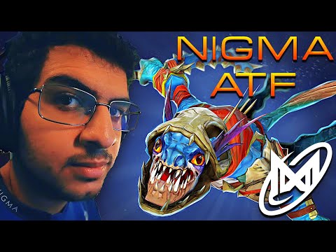 Nigma ATF No Toxic SLARK Carry Gameplay | Refresher Fountain Farming | Dota 2