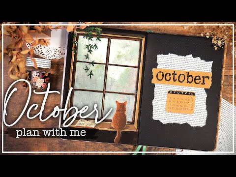 ☕ OCTOBER 2022 Plan With Me // Bullet Journal Monthly Setup
