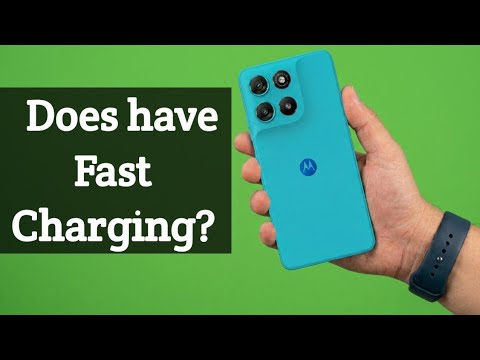 Thumbnail for Motorola G37 Power - Does have fast charging