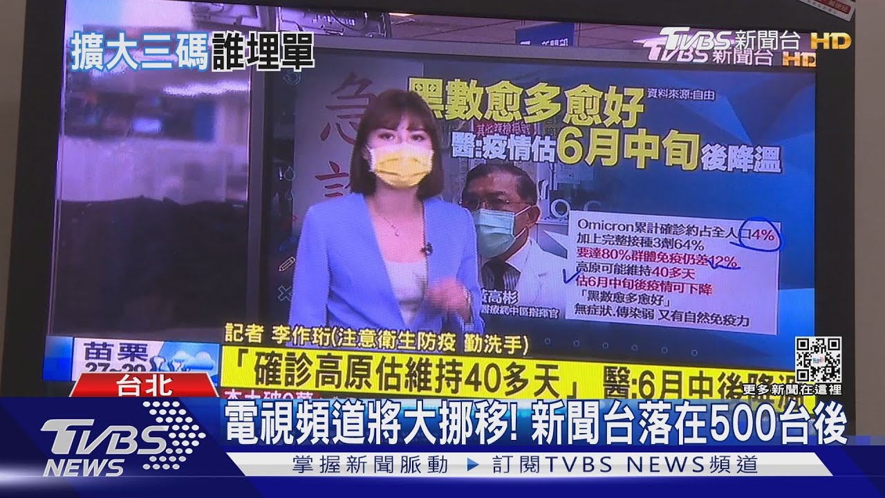 百億成本誰吸收?電視頻道「變3碼」 藍疑:為特定業者「增黃金區段」
