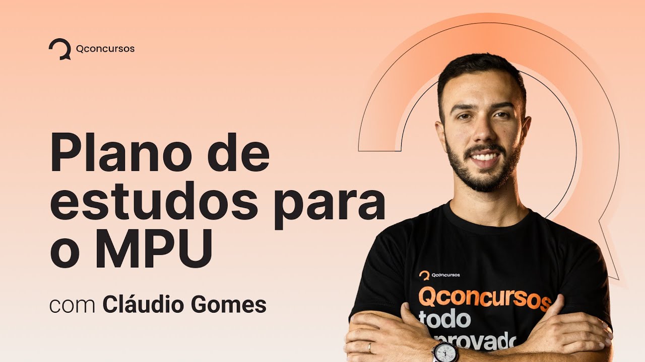Concurso MPU 2025: EDITAL PUBLICADO - Como montar um plano de estudos do zero #aovivo