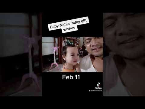 Birthday gift our Baby Nahla wishes