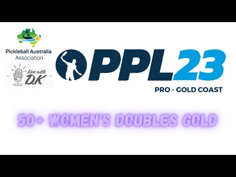 PPL GC 50+ Women's Doubles Gold