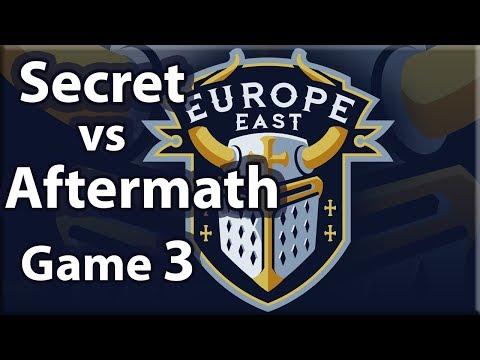Secret vs Aftermath | Game 3 on Cross | ECL 4v4 QF