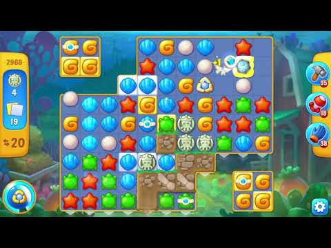 Fishdom 2968 Hard Level - NO BooSTERS