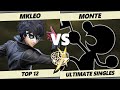 GOML X - MkLeo (Joker) Vs. Monte (Game & Watch) Smash Ultimate - SSBU