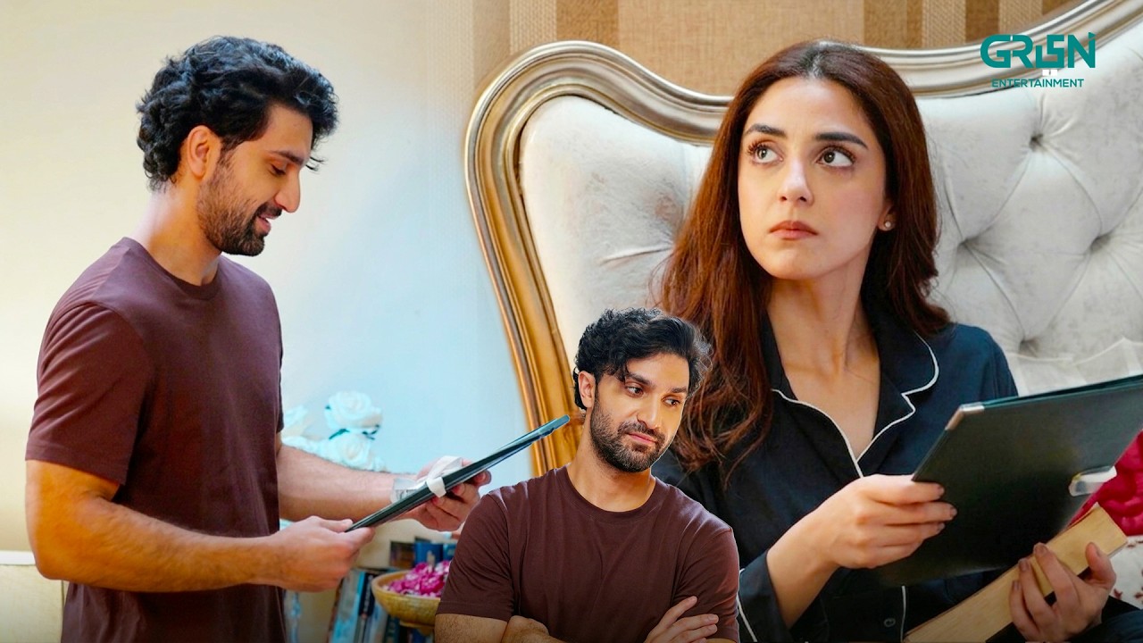 Apke Liye Shadi Ka Pehla Tohfa !! Ahad Raza Mir | Maya Ali | Aik Mohabbat Aur | Green TV