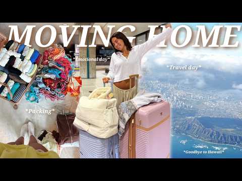 MOVING BACK TO FLORIDA || Pack with me + travel day