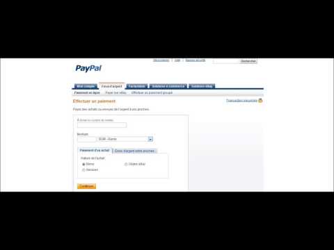 comment regler sur paypal