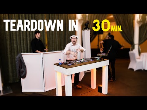 DJ Gig Log - ONLY 30 minutes to Tear Down (Castle Mcculloch NC)