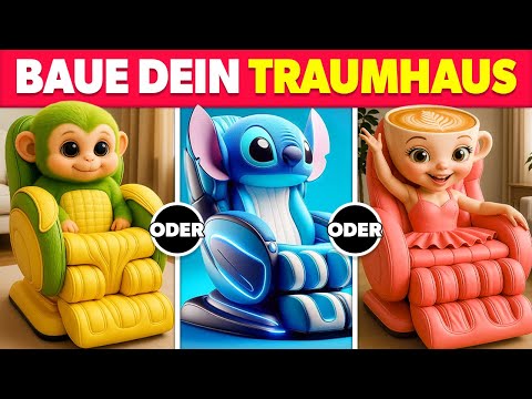 Würdest du Lieber...? Baue dein Traumhaus 🏡😱🐵🍌