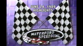 Speedbowl Highlights 06-24-89 (WTWS)
