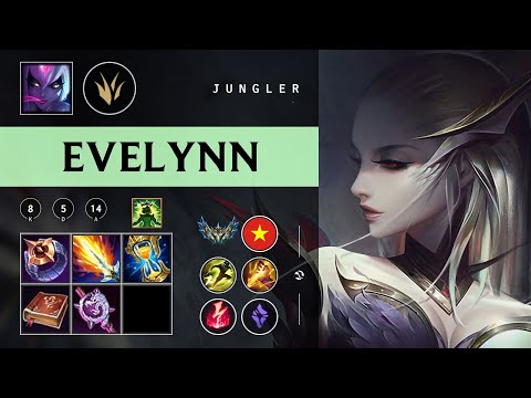 Evelynn Jungle vs Lee Sin - VN Challenger Patch 26.02