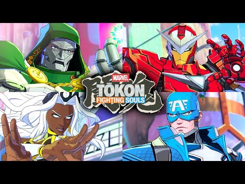 Marvel Tokon Fighting Souls Beta - All Intros & Victory Poses (4K 60FPS)