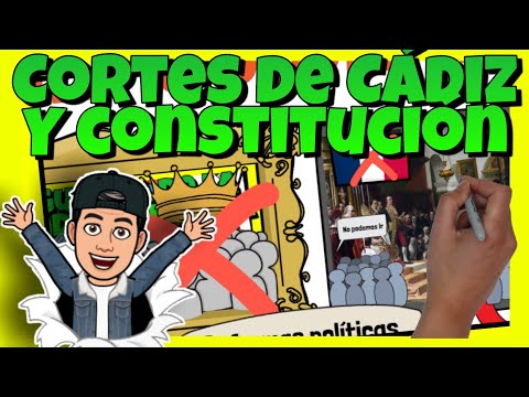 📕 Las CORTES de CÁDIZ y la CONSTITUCIÓN de 1812 | RESUMEN
