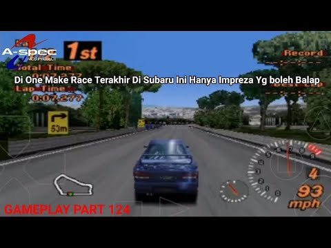 Gran Turismo 2: A Spec Gameplay Part 124 | One Make Race: Impreza Challenge