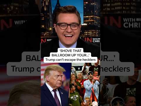 'SHOVE THAT BALLROOM UP YOUR...': Trump can't escape the hecklers