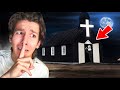 Surviving 24 HOURS in a HAUNTED CHURCH... (Bad Idea) | NichLmao