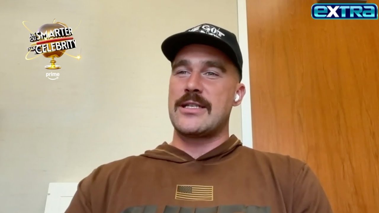 Travis Kelce Says Taylor Swift Had FUN Supporting Him on Game Show Set (Exclusive)