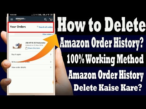How to Delete Orders From the Amazon Order List 8 Steps with