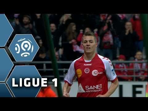 But Nicolas DE PREVILLE (21') - Stade de Reims-Valenciennes FC (3-1) - 01/03/14 - (SdR-VAFC)