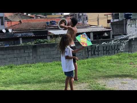 sábadao soltando pipa no galpão eu cabelo Artur nego deeh e lobisome #Shorts 