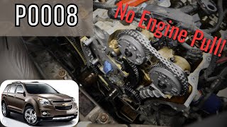 2nd Gen Equinox V6 Timing Chain Replacement in Car!