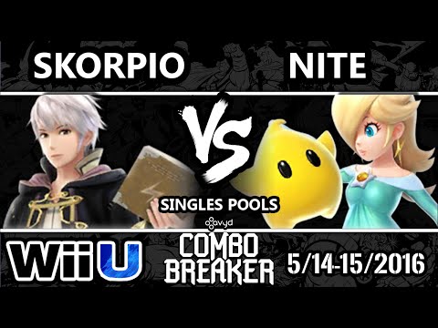 CB2016 Pools - GGA | Nite (Rosalina) Vs. Skorpio (Robin) SSB4 Tournament - Smash Wii U