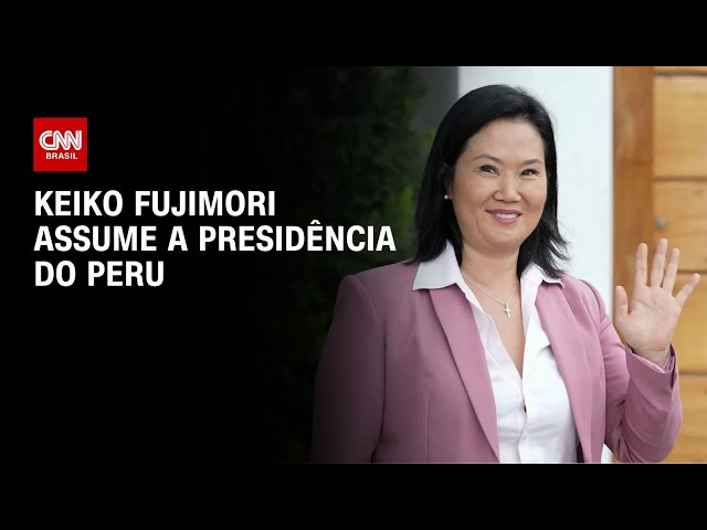 Keiko Fujimori toma posse como presidente do Peru | CNN 360°