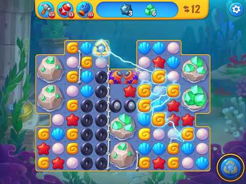 Fishdom level 6981 no boosters フィッシュダム ノーマル [Friend's]