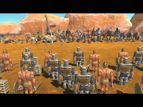 GHOR HAMMER & ACHILLES VS FACTION similliar price - Animal Revolt Battle Simulator
